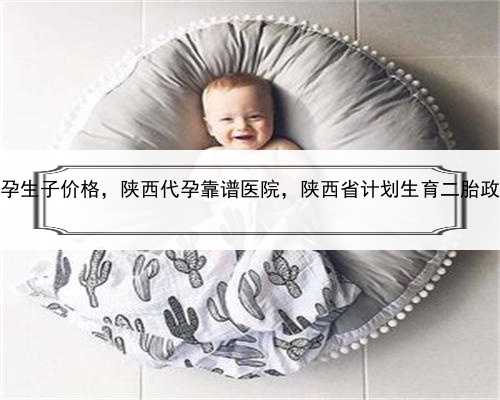 代孕生子价格，陕西代孕靠谱医院，陕西省计划生育二胎政策